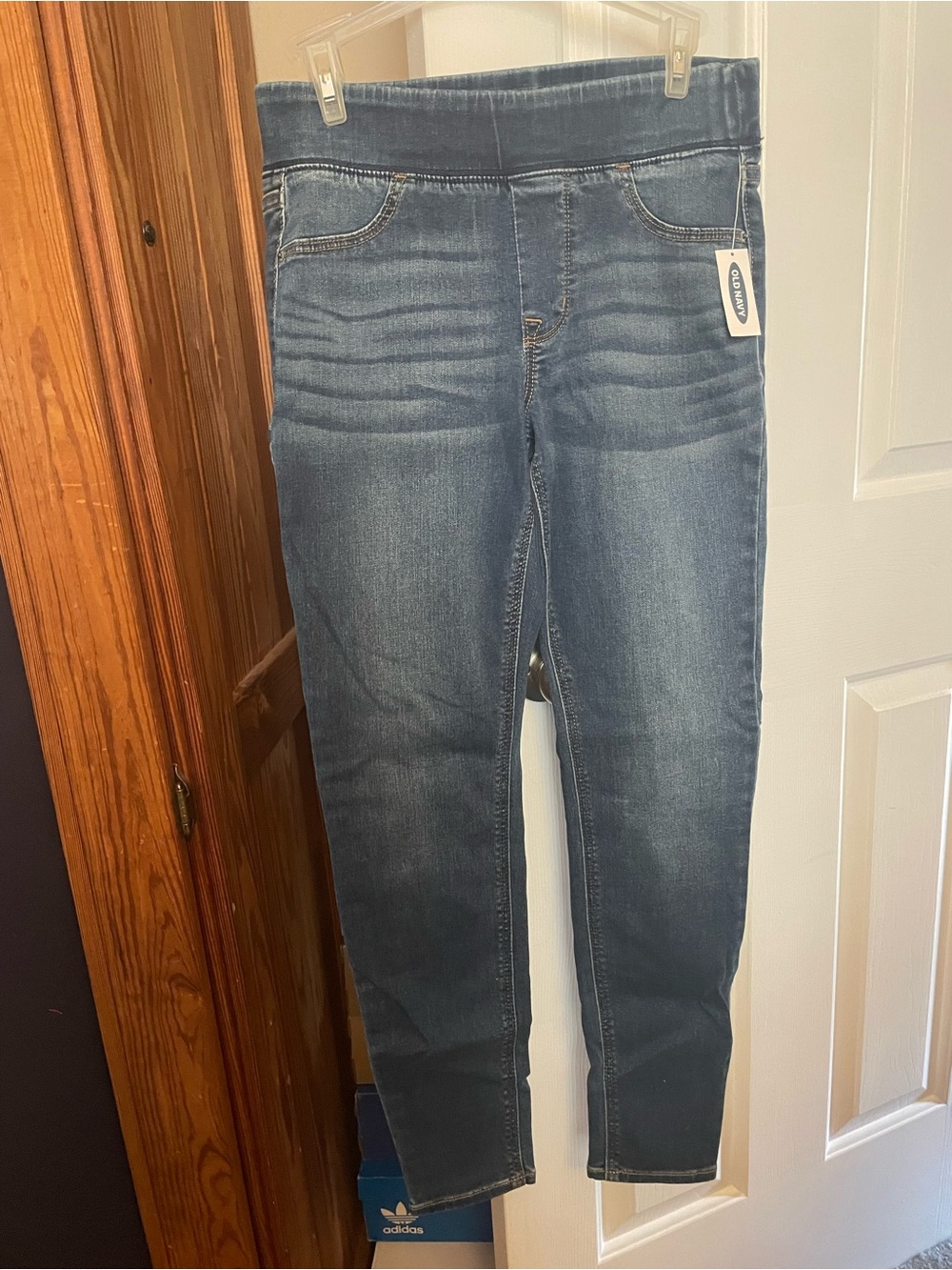 Old Navy Dark Blue Pull-On Jeggings
